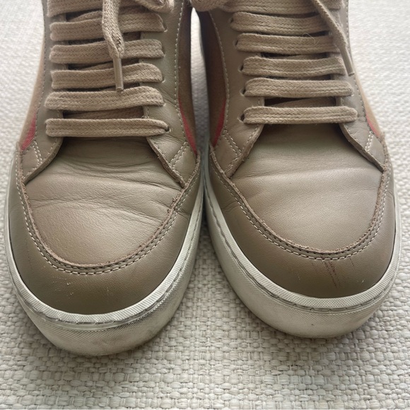 Burberry Salmond Tan Sneaker 37.5 - Picture 8 of 11
